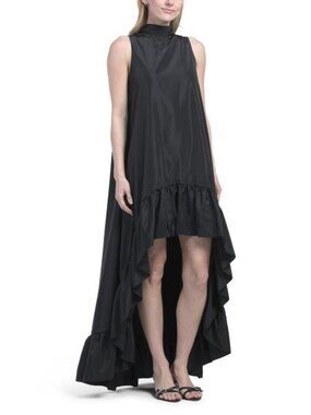 ONE33 SOCIAL Hi-lo Tafeta Dress